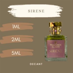 PERFUME DECANT Fragrance Du Bois Sirene