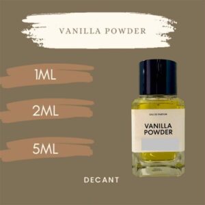 PERFUME DECANT Vanilla Powder (1ml, 2ml, 5ml)